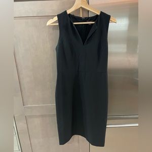 Sleeveless black dress